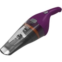 Black & Decker NVC115W Staubsauger dehandheld Grey, Purple Withoutbag