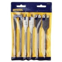 Irwin wiertło łopatkowe kpl. 6szt. blaue Rille 4x 10, 13, 16, 19, 22, 25 mm