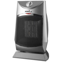 Silver Warmth PTC-Keramik-Heizlüfter, 1500 W, 2 Leistungen, 3 Kippschutzfunktionen (32,5 x 17 x 20 cm)