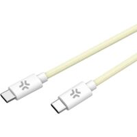 Celly USBCUSBCCOTTYL Kabel USBUSB 1,5 m USB C Weiß, Gelb