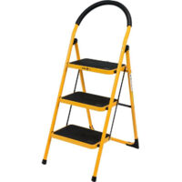 Vorel 17733 - Starke und langlebige Leiter, ideal für Arbeiten in der Höhe in Bau, Wartung und Gartenarbeit.