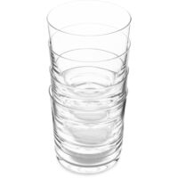 Jamie Oliver Big Love Top - Set de 4 klare Gläser, idealfür Wasser, Saft oder Cocktails, spülmaschinenfest, im Karton de Geschenkbox