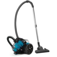 Black+Decker - BXVML701E Beutelloser Staubsauger 700W 18kPa Cyclonic Technology Waschbarer HEPA13 Filter 2L Tank 2L Radio de Action 8m All-Rounder Bürste Inklusive Zubehör