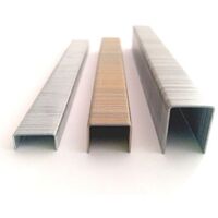 Leichte Heftklammern, Serie 80, Krone 12,8 mm, verzinkt - 8 mm