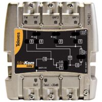TV Central 4E/1S FM-VHF-UHF-UHF-UHF MiniKom 4G-LTE