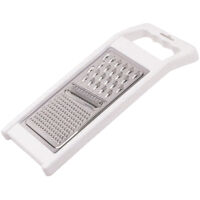 KitchenCraft - Käsereibe de mit Handgriff, Edelstahl, Weiß, 29 cm