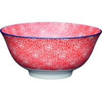 KitchenCraft ECMKCBOWL37SET - Set of Schalen of Keramik mit design of japanischen Blumen.