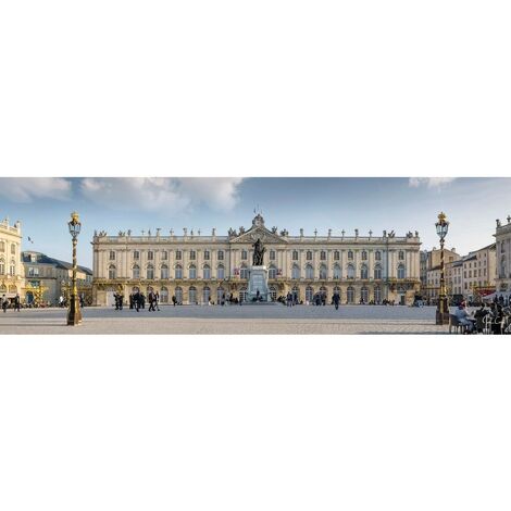 Tableau sur toile h tel de ville de Nancy 30x97 cm Impression sur Toile Murale D corative Image imprim e en HD sur Toile Toile sur Ch ssis en