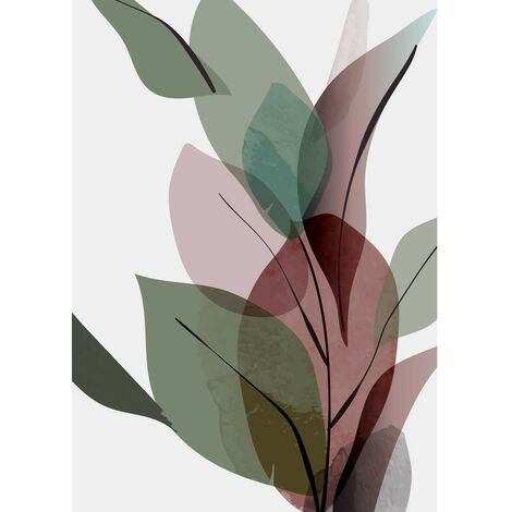 Tableau sur toile tropical 30x45 cm - Impression sur Toile Murale Décorative - Image imprimée en HD sur Toile - Toile sur Châssis en Bois FSC - Fabriqué en France (1/5)