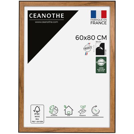 Cadre photo Loft noir 60x80 cm (1/5)