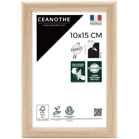 Cadre photo Essentiel exposition brut 10x15 cm
