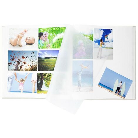 Album Photo 500 photos – Album Photo Traditionnel Beige avec Cœur – Album  Photo Vierge de 100 Pages