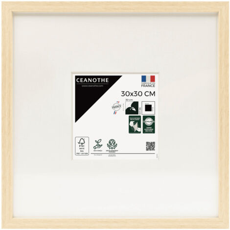 Cadre Photo Brut 30x30 Cm Et 30x30 Cm Convient Au A4 Baguette Fine 