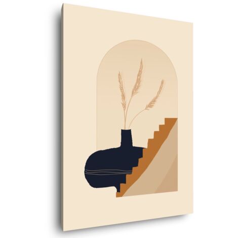 Tableau sur toile vase 30x45 cm - Impression sur Toile Murale Décorative - Image imprimée en HD sur Toile - Toile sur Châssis en Bois FSC - Fabriqué en France (1/5)