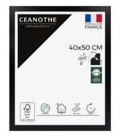 Cadre Ceanothe CADRE 40X50 ETERNEL NOIR