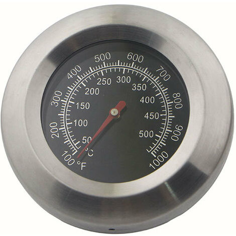 Barbecue BBQ Smoker Grill Thermometer Temperaturanzeige 50-500 ° Edelstahl