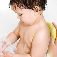 3er-Pack Badeschwamm Dusche Natürlicher Körperschwamm Wabenstruktur Pflanzlicher Badeschwamm Bad für Baby Frauen Männer Körper Badeschwämme 3 Farben