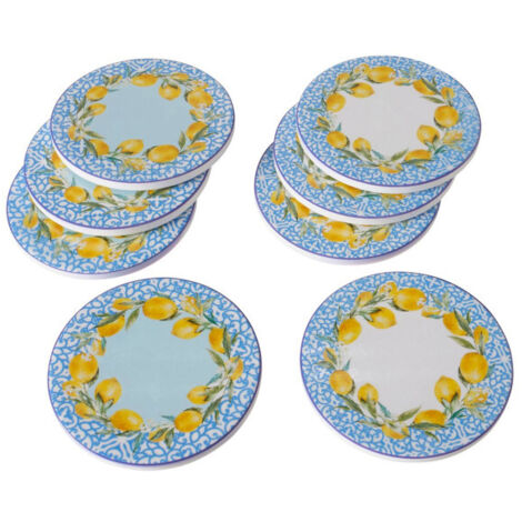 Set de 8 dessous de verres en céramique (1/5)