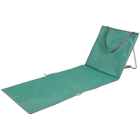 Matelas de plage vert 158x51x45cm (1/3)