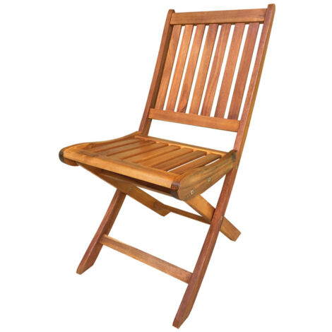 Chaise de jardin en bois 61x42x89cm (1/3)