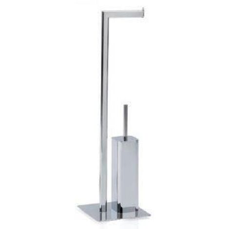 ANDREA HOUSE BA09229 Portarrollos Con Escobilla Metal Cromo - ref: BA09229 (1/2)