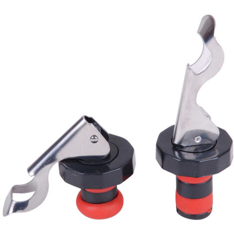 Set de 2 Bouchons Hermétiques Décapsuleurs pour Bouteilles (1/2)