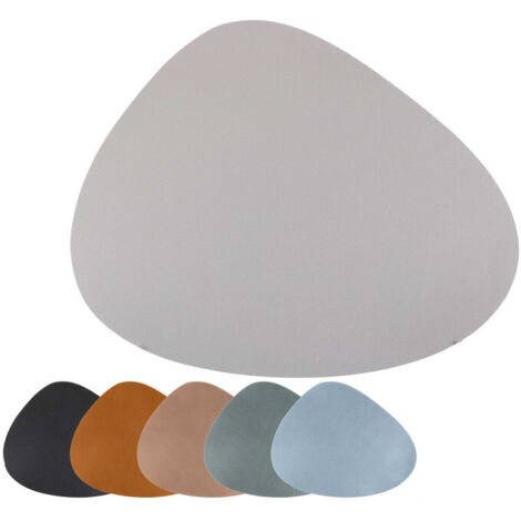 Set de 6 sets de table en vinyle multicolore – Dimensions 41 x 33.5 cm – Résistants à l'eau et faciles à nettoyer – Fornord