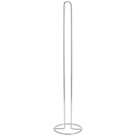 Porte stock rouleaux papier WC métal chromé (1/3)