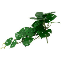Fleur artificielle monstera guirlande végétale 54cm