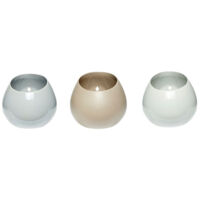 Set de 3 Pots de Rangement en Porcelaine Mural