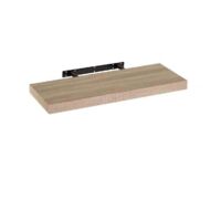 Étagère murale en MDF 60cm – Charge maximale 10kg – Pour espaces de rangement optimisés – Style moderne – Wadiga