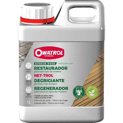Desengrasante y limpiador para madera Owatrol NET-TROL®  1 litro