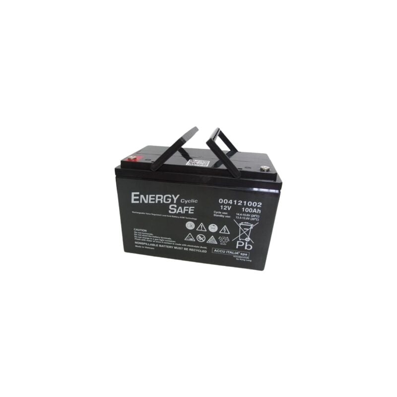 Batería De Plomo Agm Vrla Energy Safe Cyclic Serie 12v 100ah C20 Fm6 8725