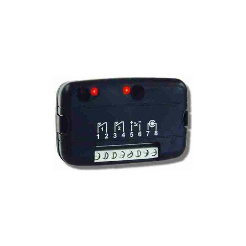 NOIRERB2 - RECEPTOR DE DOS CANALES (12/24 V CA-CC) CARDIN NOIRERB2