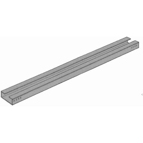 PMD1533R02.4610 Perfil guía Longitud 1000mm SPIN GD0 GD0N Pieza de repuesto NICE PMD1533R02.4610