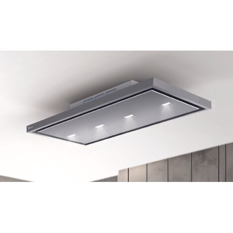 HOTTE GEA FREE cm. 90x60 - Acier inoxydable - 900 m3/h
