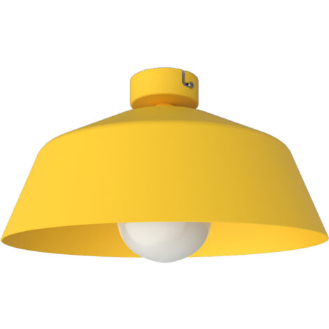 LUMICOM  TOKYO Plafoniera, 1xE27, max 42W, metallo, giallo, D.35cm