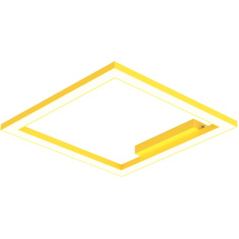 LUMICOM  FRAME Plafoniera, STRIP LED, 30W/m, 4000K, metallo, giallo, L40cm (1/2)