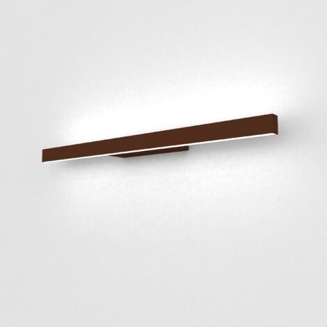 LUMICOM RIFT Applique M, STRIP LED, 20W/m, 4000K, metallo, corten, L.60 (1/2)