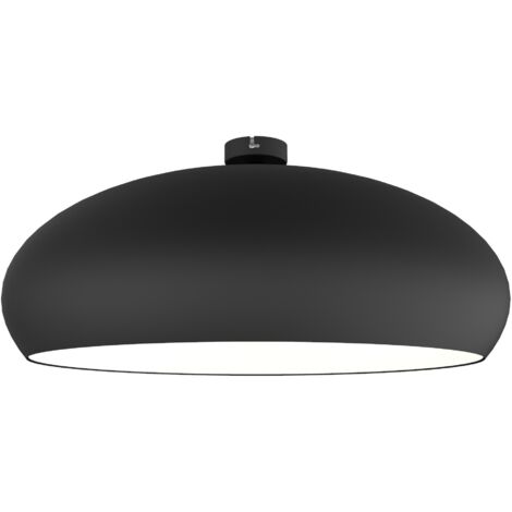 LUMICOM ATOMIC Plafoniera, 1xE27, max 42W, metallo, nero/bianco, D.60cm (1/3)