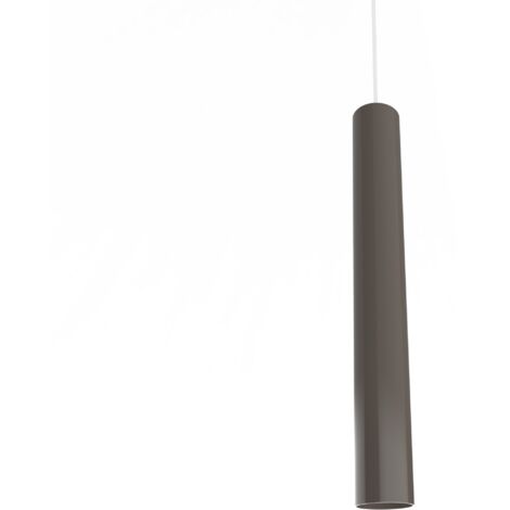 LUMICOM  ROND Sospensione, 1X GU10, max 42W, metallo, tortora, H.40cm