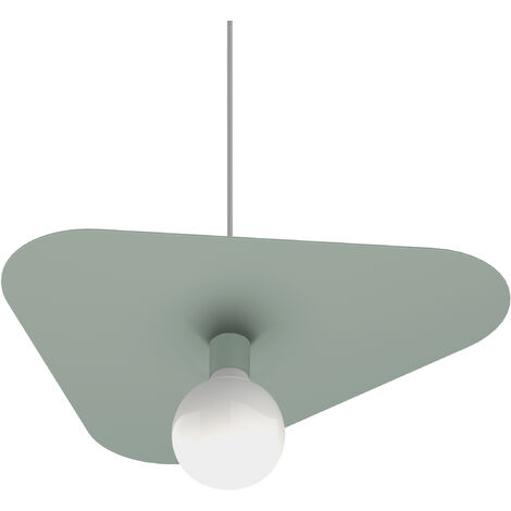 LUMICOM CLOUD Sospensione, 1XE27, max 42W, metallo, verde iceberg, 50x42cm