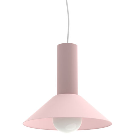 LUMICOM VERA Sospensione, 1xE27, max 42W, metallo, rosa, D.25cm (1/3)