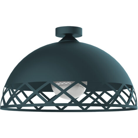 LUMICOM WINDOW Plafoniera, 1xE27, max 42W, metallo, mediterranean blue, D.40cm (1/4)