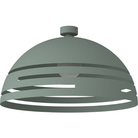 LUMICOM  CIRCUIT Plafoniera, 1XE27, max 42W, metallo, iceberg green, D60cm (1/4)