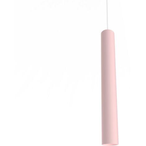 LUMICOM ROND Sospensione, 1X GU10, max 33W, metallo, rosa lotus, H.40cm (1/3)
