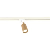 LUMICOM FORM Track, 1X GU10, max 33W, metallo, anodic gold, D.6cm