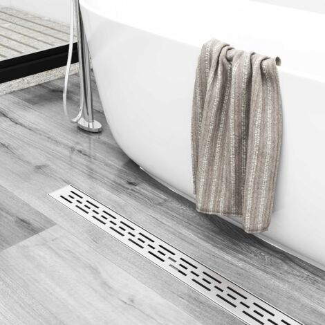 Caniveau de douche extra plat 70 cm pour douche italienne