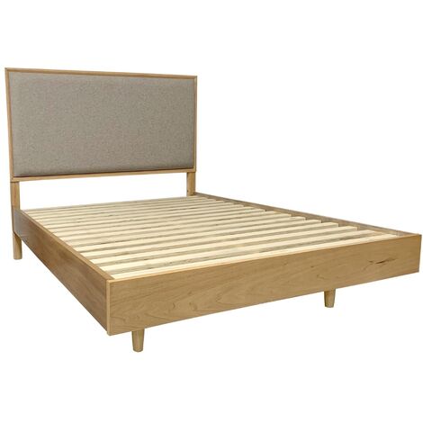Scarlett King Size Bed in Golden Oak