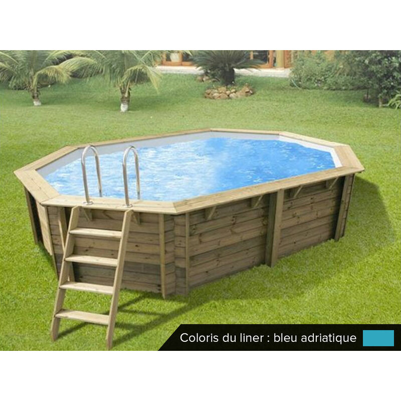 Piscine Ubbink Azura 4,10 X H 1,20m + Bâche à bulle